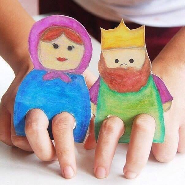 пальчиковые куклы, развивающие игрушки своми руками