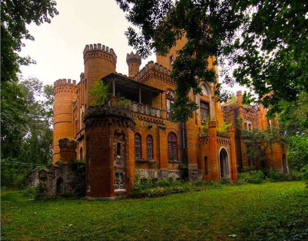 Замки Украины дворец Даховских