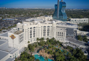 Отель в виде гитары — Seminole Hard Rock Hotel & Casino в Голливуде