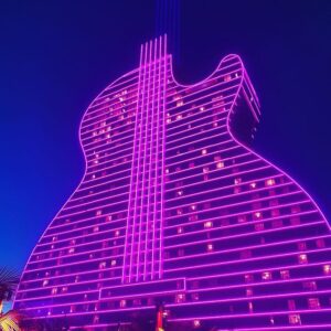 Отель в виде гитары — Seminole Hard Rock Hotel & Casino в Голливуде