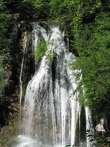 Водопады Крыма, водопад джур-Джур