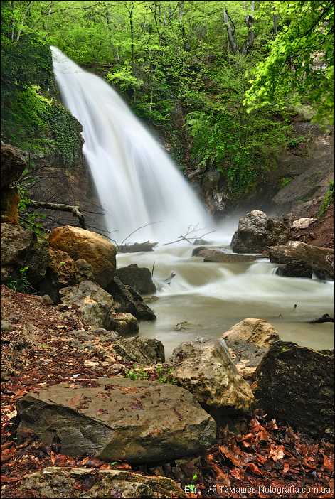 Водопады Крыма, водопад джур-Джур