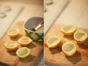 как сделать лимонные свечи