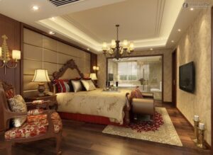 роскошные современные спальни