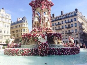 фестиваль роз в Лионе