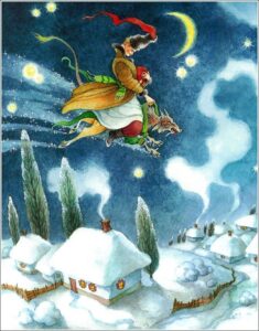 "Ночь перед Рождеством" иллюстрации Ольга Ионайтис