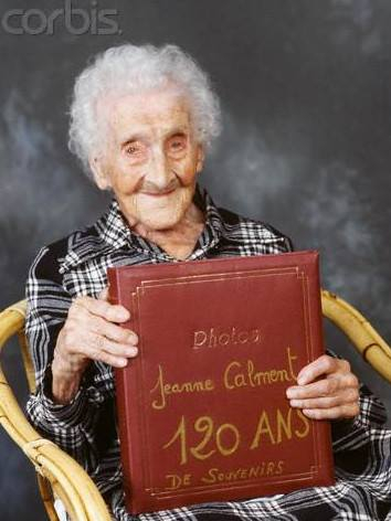 Жанна Кальман, самая старая женщина на земле