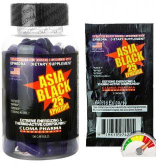 Asia Black 25 – жиросжигатель