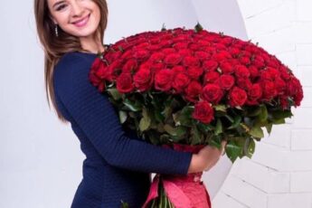 Профессиональная доставка роз на 14 февраля